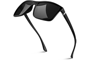 GQUEEN Okulary przeciwsłoneczne dla mężczyzn i kobiet, spolaryzowane, retro, do jazdy