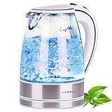 Hochwertiger Edelstahl Boden mit verdecktem Heizelement, Trockenkoch- und Überhitzungsschutz