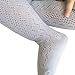 hibote Ultrathin Baby Pantyhose Girls Combed Cotton Tights Summer Anti-mosquito Gray/0-1Y