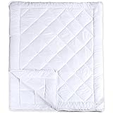 4-Jahreszeiten Steppdecke f&uuml;r Winter und Sommer | weitere Decken w&auml;hlbar | Mikrofaser Bettdecke 135 x 200 cm | Serie Soft Touch aqua-textil 0010577