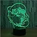Produktbild Optische Täuschung Lampe Sieben Farben Ändern Fisch 3D LED Lampe USB Lade Tischlampen für Kinder Babyraum Lampe Angeln Touch Schalter