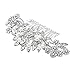 Contever® Vintage Simulated Crystal and Pearl Side Combs Bridal Headpiece Wedding Accessories for Wedding Prom Party