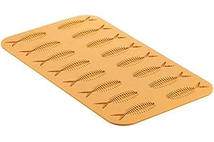 SILIKOMART S.R.L. Silikomart Naturae Lisca 4 - Forma silikonowa 16 krawędzi ryb