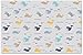 Parklon greensoft playmat Little Whale Plus Yellow Zigzag (2100 x 1400 x 15 cm, Large)