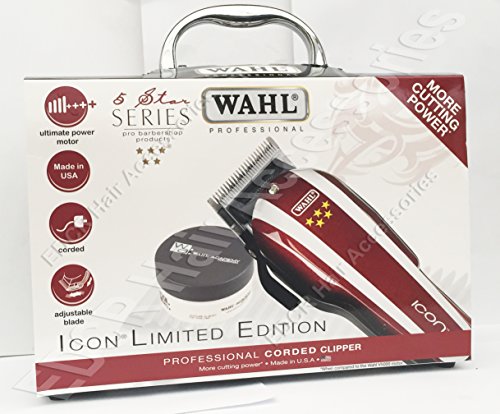 Wahl Professional 5 STAR Series ICON Limited Edition*CORDED CLIPPER* V9000 Motor (UK Plug)