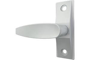 elox Storefront Lock Type Deadlatch Lever Handle for Adams Rite Narrow Stile Lock, Aluminum Color (Right Hand)