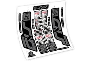 VINILOSBICI Autocollants en vinyle adhésif Rock Shox SID Ultimate 2020 Fourche (Traffic Grey)