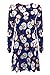 Produktbild Generic Damen Kleid NAVY / SNOWMAN 16 / 18