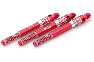 ‎CUESOUL CUESOUL TERO AK7 Alu Dart Shafts Eingebauter Federteleskop, 3er-Set