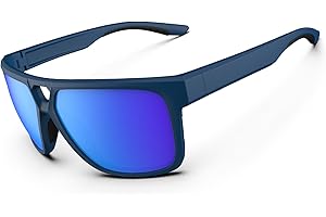 HAAYOT Mens Sunglasses Polarised Women Sun Glasses Lightweight TR90 Frame UV Protection for Driving Fishing Golf Travel