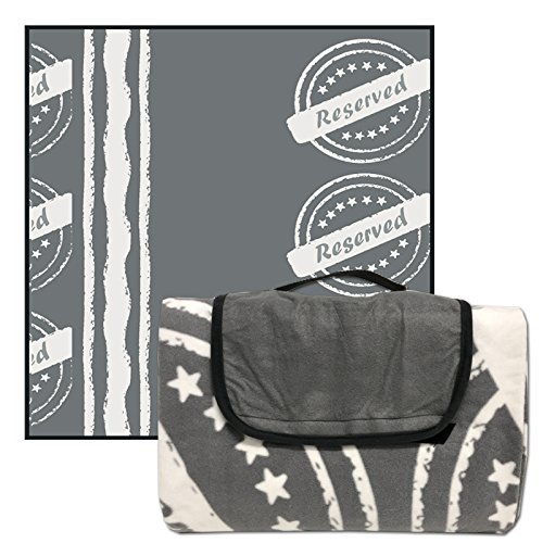 XXL Picknickdecke von JEMIDI Riesen 200cm x 200cm (4m²) oder 200cm x 180cm Campingdecke Schwimmbaddecke Strand Reise Decke Matte Strandmatte Campingmatte XL Stranddecke - 7