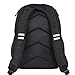Damai Eco Travel Backpack Nappy Changing Bag with Insulated Bottle Pocket and Changing Pad (Black)