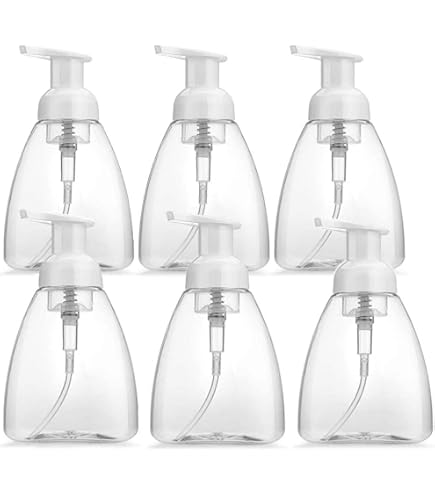 Dispenser di Sapone Bianco Argentato Metallo Ceramica 300 ml (6 Unità