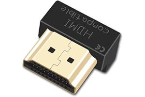 EVanlak 8K 4K120hz HDMI Virtual Display Adapter – Emulieren Sie Monitor Display Headless Connector für überlegene Anzeigequalität bei EDID (8K 7680 × 4320 @ 30Hz & 4K 120Hz)-1P