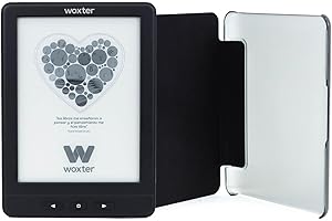 Woxter Scriba - Libro electrónico (Black, TP + Funda)