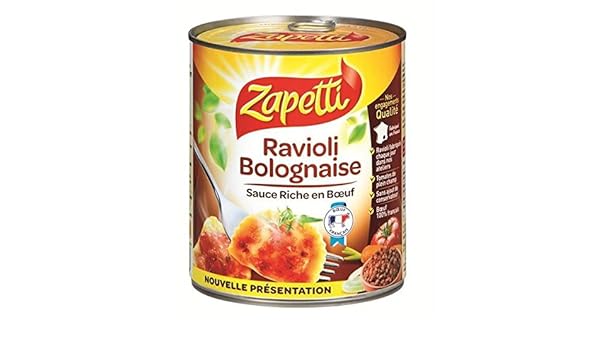Zapetti Raviioli Bolognese 800g Unit Price Zapetti