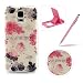 Produktbild Für Samsung Galaxy S5/S5 Neo Hülle Silikon Schutzhülle Tasche Case,Weiches Silikon TPU Gel Bumper Case Etui Schale Cover Skin,Herzzer Modisch Hochwertig Ultra Dünn Slim Thin Bunt Handytasche Mit [Love Me Mehr Muster] Guter Schutz Kratzfest Flexibel Leicht Gummi Rubber Jelly Soft Protective Stabil Handyhülle Schutztasche Back Cover Case Shell für Samsung Galaxy S5/S5 Neo + 1 x Frei Rosa Handy Halterung Ständer + 1 x Frei Rosa Touch Pen Stift Stylus