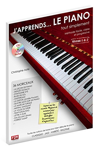 Download J'apprends... LE PIANO tout simplement Niveau 1&2 C. Astie + CD Download J'apprends... LE PIANO tout simplement Niveau 1&2 C. Astie + CD