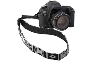 HMCEY Vintage Camera Neck Strap Art Style Camera Shoulder Strap Cotton Camera Hand Strap Ethno-Style Camera Wrist Strap for DSLR SLR,Nikon,Canon,Sony,Lumix,Fujifilm,Rico,Samsung,Pentax,Olympus