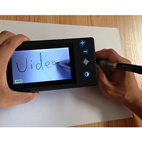 Low Vision 4.3 inch LCD Digital Pocket Portable Handheld Microscope Reading Aid Electronic Video Magnifier.