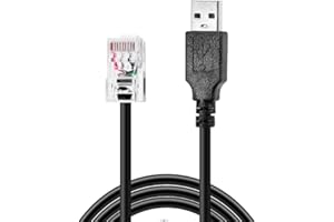 EMIRREHGO Smart APC ups USB console cable QNAP NAS Cord compatible for Synology APC 350 ES,550, ES 500,650,APC Back-UPS pro 700, 750 BE500R,3000,NS-1080,1500 XS,NS1250,BR1000G(AP9827 and 940-127B)