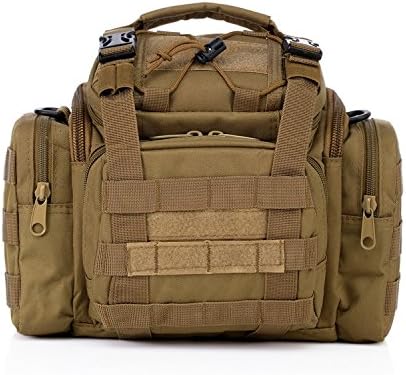 Gold butterfly@ High-capacity Multi-purpose Packaging Bait Gear Box Tactical Pockets Satchel Fishing Package (30 * 18 * 20cm)
