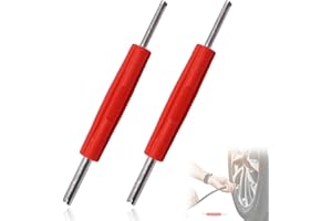 JUGUTA 2 Piezas Extractor De Válvulas De 2 Caras, Extractor De Válvulas, Extractor De Neumáticos De Coche,Herramienta Extractora De Núcleos De Válvulas De Neumáticos