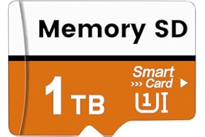 ehopdy SD Card 1TB Large Store Capacity Memory Card Super Speed Mini SD Cards Portable External Storage 1024GB TF Card for Smartphone,Camera,Drone,Dash Cam,Driving Recorder