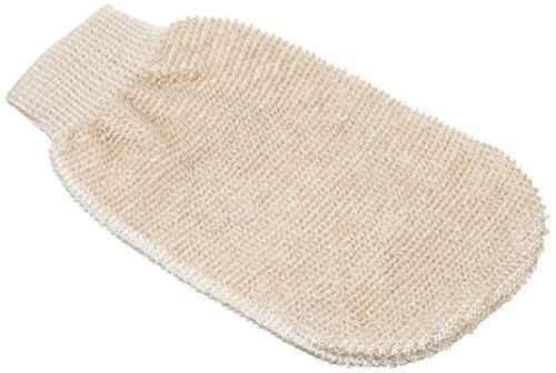 Riffi Bamboo / Organic Linen Massage Glove With Medium / Soft Effects - R413