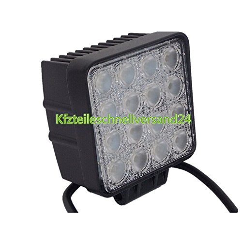 SLPRO® 8 X LED 48W Arbeitsscheinwerfer Arbeitsleuchte 3800lm 6000K 67IP Rückfahrscheinwerfer — Traktor — Bagger - 3