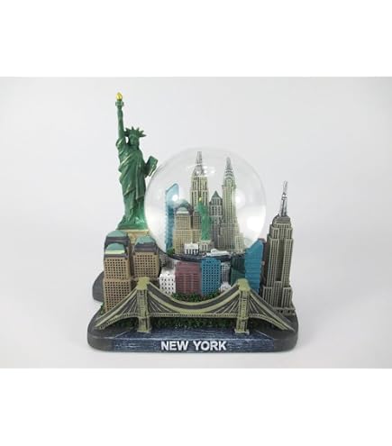 CoolSnowGlobes Boule à neige blanche New York City Cool