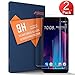 Price comparison product image SLEO Screen Protector for HTC U11 Plus Screen Protector - SLEO Premium Surface Hardness Crystal Clear Tempered Glass Screen Protector Guard Cover for HTC U11 Plus - 2 Pack