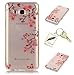 Produktbild Silikonsoftshell TPU Hülle für Samsung Galaxy J5 (2016)/J510 (5,2 Zoll) Tasche Schutz Hülle Case Cover Etui Strass Schutz schutzhülle Bumper Schale Silicone case+Exquisite key chain X1) #KG (9)