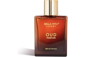 BELLA VITA LUXURY BellaVita Luxury Oud Unisex Perfume (3.4 fl.oz) | Arabian Fragrance Cologne | Warm Agarwood & Tonka Oil | Long-Lasting & Woody Scent | Vegan & Cruelty-Free