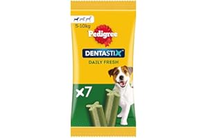 PEDIGREE DENTASTIX Fresh Snack quotidiani cani taglia piccola, 10 Confezioni da 7 pezzi