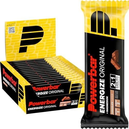 Powerbar Energize Bar (15x55g) Cioccolato - Barre - Barrette energetiche
