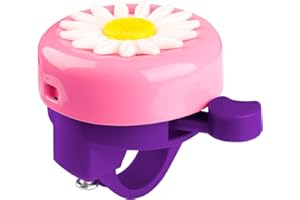 Bojueshaw Children's Bike Bell – Flower Shaped with Crisp, Clear Sound – Ideal for Outdoor Cycling, Balance Bikes, Scooters, and Mountain Bike