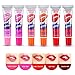 Weisy 6 Farben Lippen Abziehen Maske Tätowierung Magisch Farbe Tönung Lang Anhaltend Wasserfest Lip Gloss