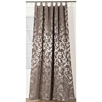 Amazon.de: LianLe Vorhang Gardine Transparent Blätter Druck Ösen