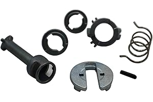 7 PCS/set SHLPDFM Door Lock Cylinder Repair Kit Fits for BMW E46 3 Series 1998-2005 51218244049 51217019975 Front Right Driver Side