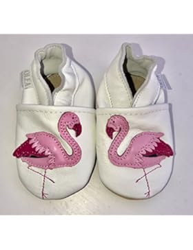 Weiche Leder Baby Schuhe Flamingo 6-12 monate