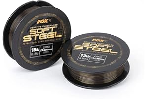 Fox Adaptive Kamuflaż Miękka Stalowa Kamuflaż Monofilament 16 kg Kamuflaż 0,331 mm (cml159)