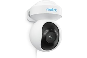 Reolink 4K PoE säkerhetskamera IP-kamera för utomhusbruk med mörkerseende i färg, 355° panorering och 50° lutning, automatisk