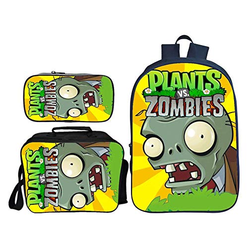 Preisvergleich Produktbild kinderrucksack 3D Gedruckt Klassisches Spiel Computertasche,Schultasche Set Lässiger Rucksack Lunchpaket Federtasche Verschleißfest Geeignet Schule Geh raus Reisen