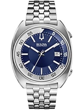 Bulova unisex-Armbanduhr Snorkel Analog Quarz Edelstahl 96B209