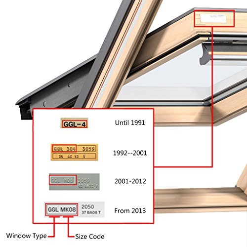 vidaXL Faltstore für Velux Plissee Faltrollo Faltstores Jalousie Creme P08/408/PK08 - 6