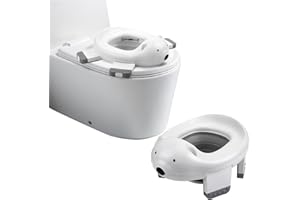 EIROLACE Pot Pliable Enfant Voyage,Avec 20 Sacs Inclus,Confortable Et Sûr,Facile À Transporter,Toilette Portable Enfant,Pot Bebe Toilette Pliable Voyage Pour Apprentissage De La Propreté