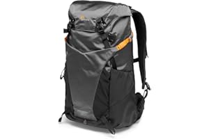 Lowepro PhotoSport BP 24L AW III, Sac à Dos Randonee Appareil Photo Hybride, Accès Latéral, Insert Photo Amovible, Système de Sangles Accessoires, Bleu/Noir, pour Appareil Hybride Type Sony α7