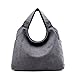 Produktbild Womens handtaschen,einzel-schulter /canvas-tasche,freizeittasche-Grau groß