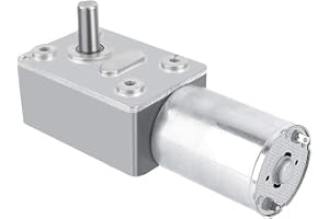 DC-växelmotor 12V Vändbar snäckväxel Högt vridmoment DC-motorväxelmotor i metall 5/6/20/40/62RPM(5RPM)